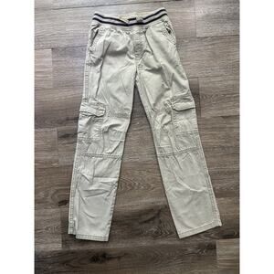Gymboree Boys Size 10 Pull-On Khaki Pants EUC Adjustable Waist School Casual
